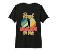 Best Grandad By Par Retired Retiree Retirement Golf Golfing Premium T-Shirt