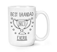 Best Grandad Ever No.1 Trophy 15oz Large Mug Cup