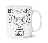 Best Grandma Ever No.1 Trophy 10oz Mug Cup