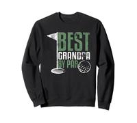 Best Grandpa By Par Father's Day Golf Grandad Golfing Sweatshirt