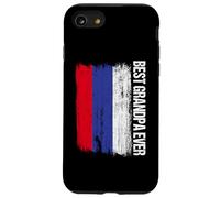 Best Grandpa Ever Russian Grandfather Russia Flag Case for iPhone SE (2020) / 7 / 8