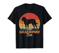 Best Grandpaw Ever Chesapeake Bay Retriever Grandpa T-Shirt