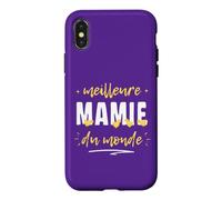 Best Granny in the World with her Chicks Little Kids Case for iPhone X/XS