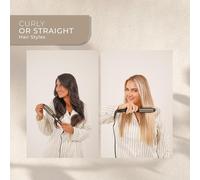 Best Hair Straightener & Curler 2in1 - Bauer Tourmaline Pro Duo Styler Ceramic