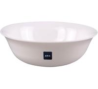 Best House | 3 Pcs Opal Round Bowl Set | White | 9"/23 cm X 6.7 cm Height | Set of 3 Pcs | Opalware | Salad Soup Fruit Bowl Set | BPA-Free | Microwave Safe Serving Bowl | Food-Grade Material