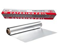 Best House| Aluminium Foil Roll| 300mm x 75m | 3 Pcs | Catering Tin Foil for Cooking, Baking, Grilling, BBQ, Roasting | Food Wrapping, Storage | Keep Food Fresh & Hot