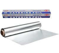 Best House Kitchen Foil Roll 450mm x 20m | Aluminium Tin Foil for Cooking Baking Grilling BBQ Roasting | for Hot Food Wrapping Preparing Storage | Keep Food Fresh & Hot for Long Time (Pack of 3)