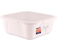 Best House | Square Basin | Kitchen Washing Up Bowl | 15 Litres | White | 1 PC | Multipurpose Bath Tub/Washing Tub for Kitchen, Bathroom, and Household Use (Pack of 1)