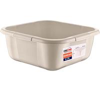 Best House | Square Basin | Kitchen Washing Up Bowl | 6 Litres | Cream | 1 PC | Multipurpose Bath Tub/Washing Tub for Kitchen, Bathroom, and Household Use (Pack of 1)