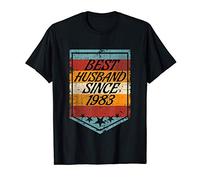 Best Husband Since 1983 Wedding Married In 1983 Marriage T-Shirt