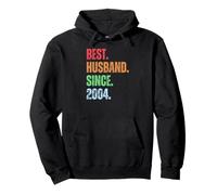 Best Husband Since 2004, 21st Anniversary Husband Pullover Hoodie