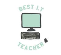 Best I.T Teacher Men's T-Shirt - White - M - White