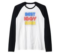 Best Iggy Ever - Funny Iggy Name Iggy Raglan Baseball Tee