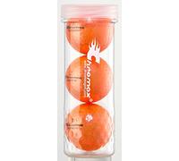 Best Impressions Chromax Metallic M1X Golf Balls - 3 Ball Pack (Metallic Orange, Non-Personalised)