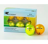 Best Impressions Chromax Metallic OV (Optimal Visibility) Golf Balls - 6 Ball Pack (Non-Personalised)