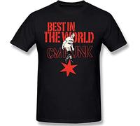 Best in The World Cm Punk T-Shirt Black Graphic Unisex Tee Shirt M
