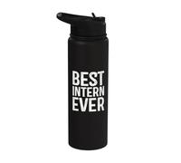 Best Intern Ever Stainless Steel Insulated Water Bottle