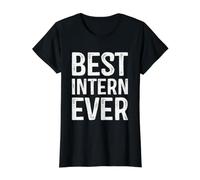 Best Intern Ever Value Graphic T-Shirt, Women, Black, S
