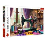 Trefl My Tailoring - 1000 Piece Jigsaw Puzzle - Dressmaking Stand Jigsaw Puzzle for Adults and Children Aged 14+