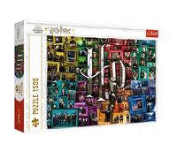 Trefl Harry Potter Through The Movies - 1500 Piece Jigsaw Puzzles for Adults & Children Aged 12+ Wizarding World Puzzle
