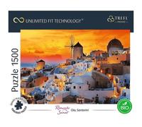 Trefl Jigsaw Puzzle Santorini Greece Puzzle - 1500 Pieces