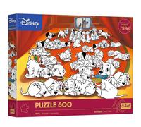 Trefl - Trefl: 40th Anniversary Disney 101 Dalmatians - Puzzle 600 Pieces - DIY Puzzle with Characters from Classic Disney Cartoons for Adults and Children Aged 14+