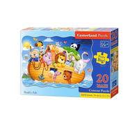 Castorland CSC02245 Premium Noah's Ark Contour Maxi Jigsaw Puzzle, 20 Pieces Set, Multicolour