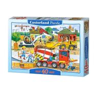 Castorland CSB040018 Premium Construction Site Maxi Jigsaw Puzzle, 40 Pieces Set, Multicolour