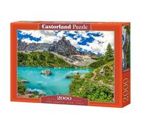 Castorland puzzle landscape Lake Sorapis Dolomites Italy 2000 pieces