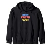 Best Kaizen Ever - Funny Kaizen Name Kaizen Zip Hoodie