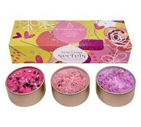 Best Kept Secret Blooming Lovely Scented Candle Set, 3 Fragrances: Peony Blush, Cherry Blossom, Lavender