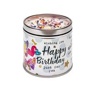 Best Kept Secrets Happy Birthday Tin Candle