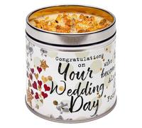 Best Kept Secrets Wedding Day Tin Candle