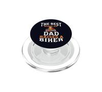 Best Kind Of Dad Raises A Biker Father Pride Motorcycle PopSockets PopGrip for MagSafe