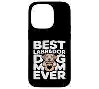 Best Labrador Dog Mom Ever Puppy Heart Lover Case for iPhone 14 Pro