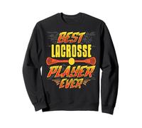 Best Lacrosse Player Ever Bold Athletic Champion Sweatshirt