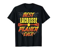 Best Lacrosse Player Ever Bold Athletic Champion T-Shirt