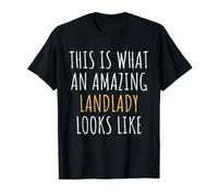 Best Landlady Appreciation Thank You End Of Year Christmas T-Shirt