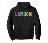 Best LANDON Ever Boy First Name Personalized Birthday Father Pullover Hoodie