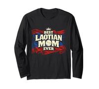 Best Laotian Mom Ever Roots Laos Long Sleeve T-Shirt