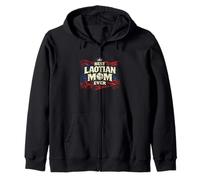 Best Laotian Mom Ever Roots Laos Zip Hoodie