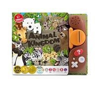 BEST LEARNING Book Reader Animal Kingdom - Educational Talking Sound Toy to Learn About Animals with Quiz Games for Kids Ages 3 to 8 Years Old - Ideal Educational Birthday Gift