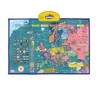 BEST LEARNING i-Poster My Europe Interactive Map - Educational Talking Toy for Boys and Girls Ages 5 to 12 Years Old for Kids | EU Geography Electronic Game 5, 6, 7 Birthday Gift Present