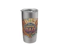 Best Leathercraft Dad Leatherworker Tooling Art Stainless Steel Insulated Tumbler