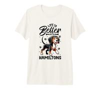 Best Life with Hamilton Hound Premium T-Shirt