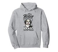 Best life with Tibetan Terrier Pullover Hoodie