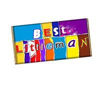 Best Little Man Chocolate Bar Wrapper Novelty Gift Present for Wedding Marriage CH-654 (with chocolate bar)