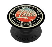 Best Lotte Ever funny saying first name Lotte PopSockets Swappable PopGrip