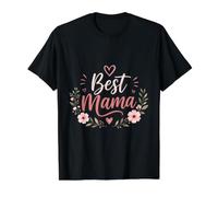 Best Mama Mom Love Value Graphic T-Shirt, Men, Black, S