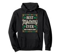 Best Mammy Ever Were Ye Born In A Barn Funny Irish quote Pullover Hoodie
